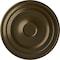 Ekena Millwork Giana Ceiling Medallion (Fits Canopies up to 7 7/8"), Hand-Painted Brass, 32 5/8"OD x 1 1/2"P CM32GIBRS - alternate 1